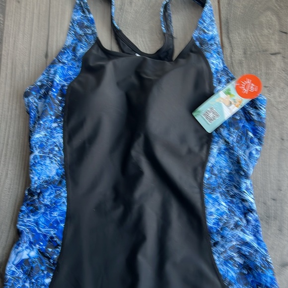 CharmLeaks Boyleg Swimsuit for Women One Piece Training Swimwear Suit XL - Picture 5 of 9